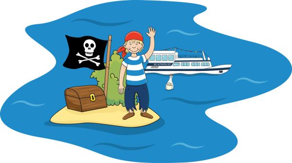 Piratenfahrten für Kinder